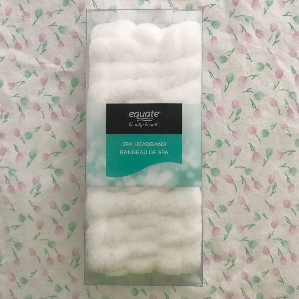 Spa Headband Equate Beauty White